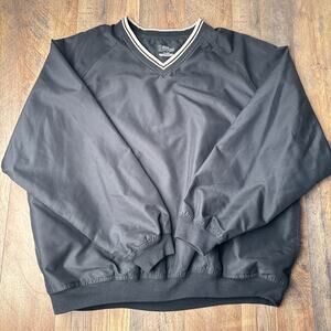 PGA‎ Tour Golf Performance Jacket Men's XL Black Breathable Water Resistant